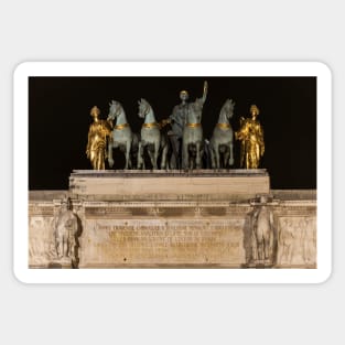 Top Of Arc de Triomphe du Carrousel © Sticker